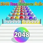 2048 Run: Gorgeous Balls