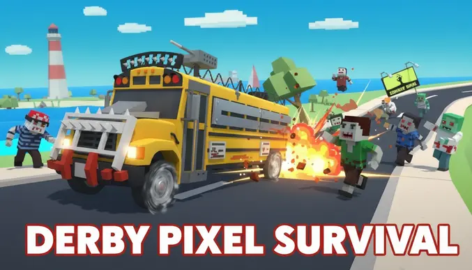 Derby Pixel Survival Game Gameplay